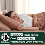 SunsGrove Twin XL Adjustable Bed Frame with Wireless Remote, Zero Gravity, Head & Foot Incline, Anti-Snore, Memory Presets, Quiet Motor, Electric Bed with Adjustable Leg Heights