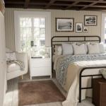 White Nightstand with Charging Station and USB Ports