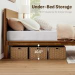 Queen Japanese Joinery Bed Frame with Storage