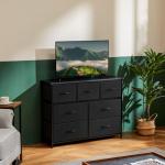 OLIXIS 7-Drawer Fabric Dresser and Storage Tower
