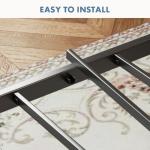 OLIXIS Sturdy Full Bed Frame with Headboard