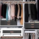 Tsinglax Under Bed Storage with Wheels 2-Pack, Under Bed Storage Containers 66L Clear Lids, Rolling Storage Drawers for Clothes Shoes Blankets, Underbed Organizer Bins(32" L x 17.3" W x 7.2" H)