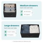 OLIXIS 7-Drawer Fabric Dresser and Storage Tower