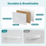 7-Drawer Fabric Dresser with Wooden Top