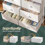 Stylish White Dresser with 12 Drawers