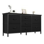 DUMOS 7 Drawer TV Stand and Dresser Combo