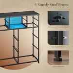 DurayLoly 10-Drawer Dresser with LED Light