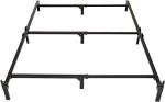King-Size Metal Bed Frame with 9-Leg Support