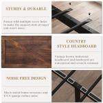 Queen Bed Frame with USB Charging & Barn Door