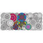Jumbo Mandala Coloring Poster for Kids’ Wall Decor