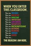 Welcome Classroom Affirmation Poster 12x18