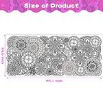 Jumbo Mandala Coloring Poster for Kids’ Wall Decor