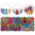 Jumbo Mandala Coloring Poster for Kids’ Wall Decor