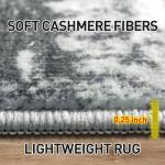 Large Washable Modern Abstract Area Rug 8x10