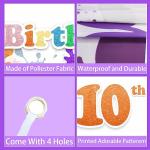 Colorful Graffiti Birthday Backdrop for Kids