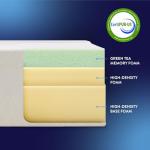 Twin 6-Inch Green Tea Memory Foam Mattress