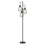 Dimmable Floor Lamp with 3 Edison Bulbs