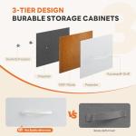 Tall 10-Drawer Fabric Dresser for Closet Storage