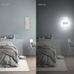 Modern LED Wall Sconces 4 Pack for Bedroom