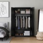 Lockable Metal Wardrobe Cabinet for Home and Office