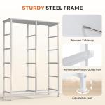 Tall 10-Drawer Fabric Dresser for Closet Storage