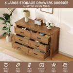 3-Piece Farmhouse Bedroom Furniture Set with Dresser and Nightstands