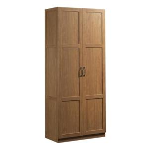Sauder Select Storage Cabinet in Highland Oak