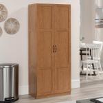 Sauder Select Storage Cabinet in Highland Oak