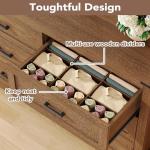 3-Piece Farmhouse Bedroom Furniture Set with Dresser and Nightstands