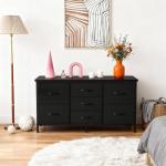 DUMOS 7 Drawer TV Stand and Dresser Combo