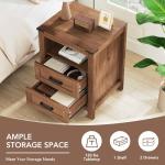 3-Piece Farmhouse Bedroom Furniture Set with Dresser and Nightstands