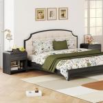 Stylish 4-Piece Black Bedroom Furniture Set