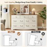 Rustic 3-Piece Farmhouse Bedroom Furniture Set