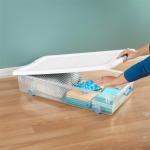 Wheeled Underbed Storage Bins - 4-Pack