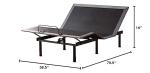 Lucid L150 Adjustable Bed Frame with Wireless Remote