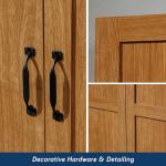 Sauder Select Storage Cabinet in Highland Oak