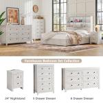 4-Piece Rustic Farmhouse Bedroom Furniture Set
