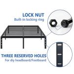 Jet Metal Twin Bed Frame with Storage, Easy Assembly