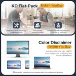 Velvet King Size Bed Frame with Tufted Headboard