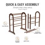 Stylish Blanket Rack and Quilt Display Stand