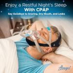 Anti-Snoring Chin Strap for Sound Sleep
