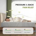Twin Size Gel Memory Foam Mattress for Cool Sleep