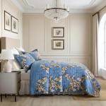 Cinefoso Queen Size Cotton Floral Quilt Set