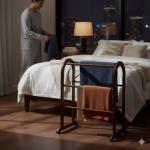 Stylish Blanket Rack and Quilt Display Stand