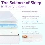 Twin 5-Inch Cooling Gel Memory Foam Mattress