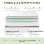 EGOHOME 8-Inch Full Size Memory Foam Mattress