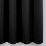 LEMOMO Black Thermal Insulated Blackout Curtains - 2 Pack