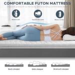 Japanese Futon Floor Mattress - Comfort Foam Twin