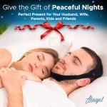 Anti-Snoring Chin Strap for Sound Sleep