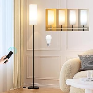 Modern 64" Floor Lamp with Remote Control